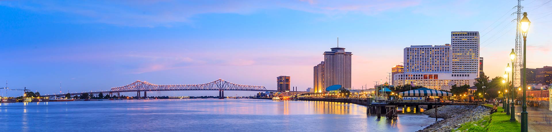 Mississippi river in New Orleans